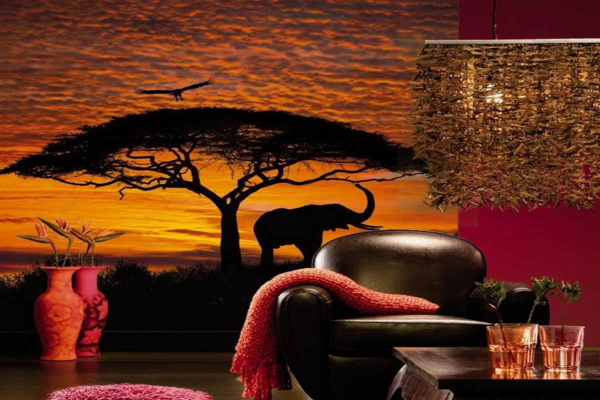 Wallpapers 4-501, African Sunset Wallpapers 4-501, African Sunset