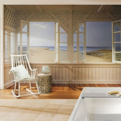 Divar kağızları kataloqu - 8-100, Veranda sea view Divar kağızları kataloqu - 8-100, Veranda sea view