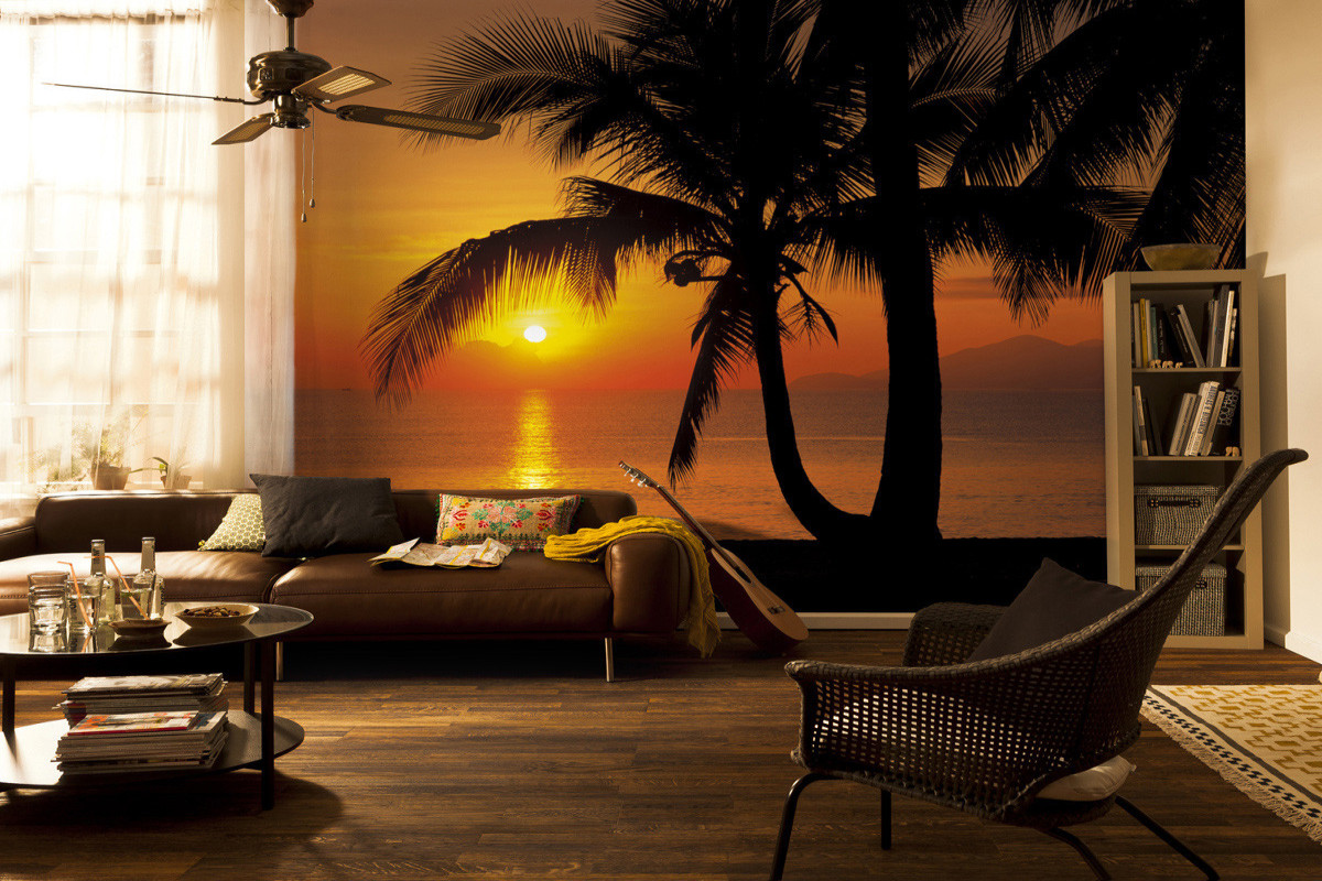 Divar kağızları 8-255, Palmy Beach Sunrise Divar kağızları 8-255, Palmy Beach Sunrise