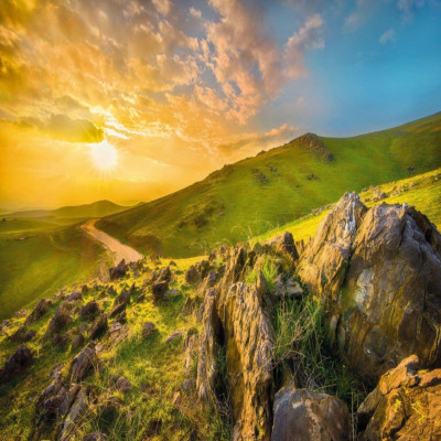 Wallpaper catalog - 8-525, Mountain Morning Wallpaper catalog - 8-525, Mountain Morning