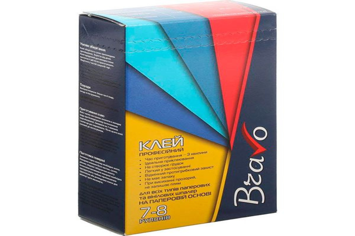 Wallpapers Bravo, Paper-based wallpaper adhesive Wallpapers Bravo, Paper-based wallpaper adhesive